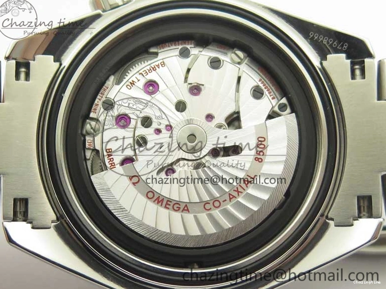 1218 Durable Planet Ocean Professional Ceramic Bezel 45.5mm 1:1 VSF Best Edition Orange Markers on SS Bracelet A8500 Super Clone 8052